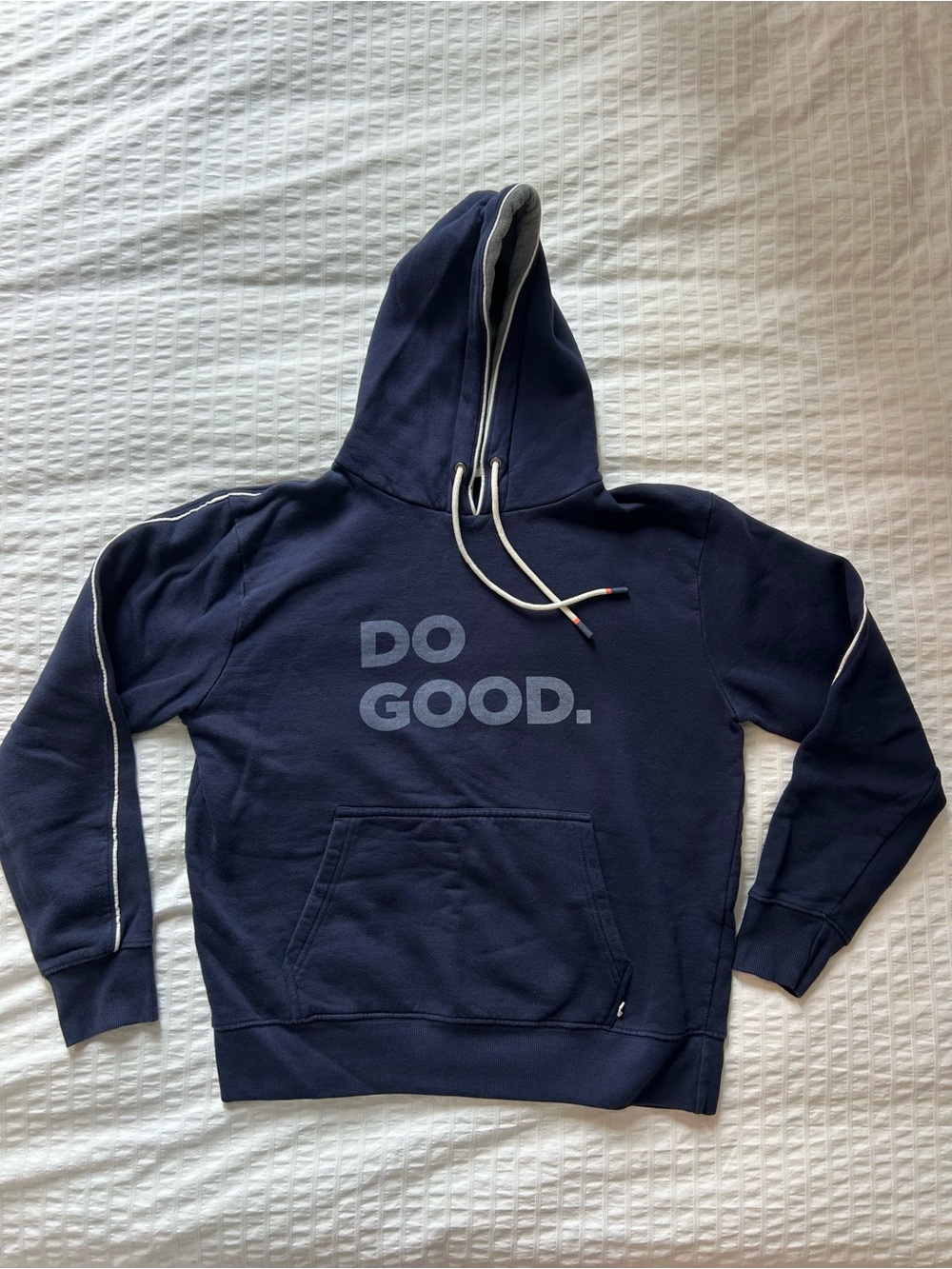 cotopaxi Navy Blue "DO GOOD." Pullover Hoodie